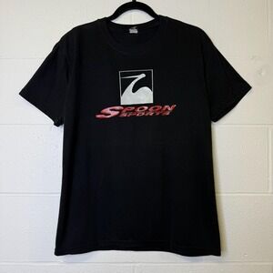 Vintage Spoon Sports Racing T-Shirt Men's S JDM Japan Cars Honda Toyota Acura